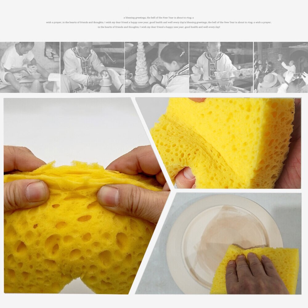 Pottery Sponge, Multiple Sizes, Extra Large, Porous Honeycomb