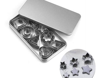 Litoexpe Set 6 Taglierine Per Argilla Polimerica In Acciaio Al Carbonio – Lame Flessibili Dritte Per Modellare E Scolpire Fai Da Te