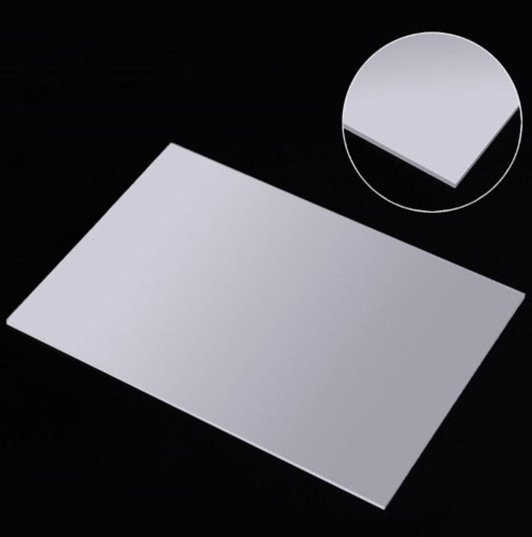 Acrylic Glass Sheet Multiple Sizes Thick Clear Perspex PC Etsy