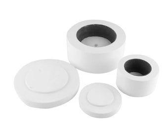 Glass Fusing, Small/ Large Microwave Kiln, Beginner Jewelry Pendant Charms Making, Melting Tool Professional-Style Ceramic Craft Accessories