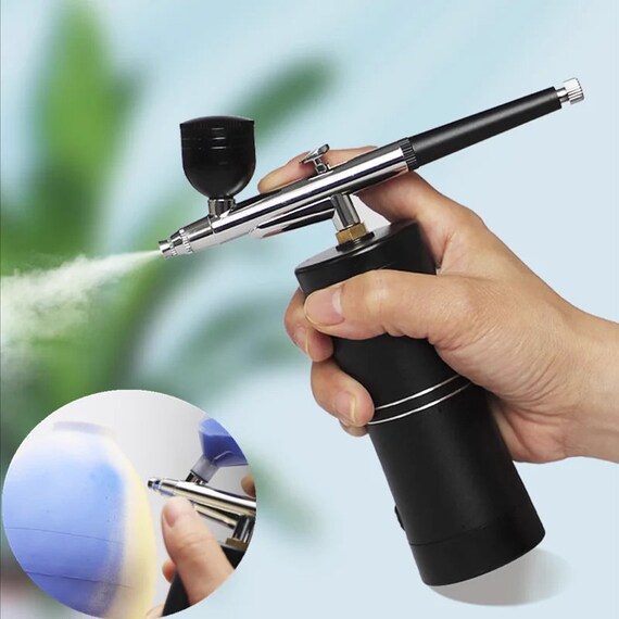 Pistola Sabbiatrice NANPU Ad Aria Con Ugello In Ceramica - Ideale Per Rimozione Ruggine, Vernice E Vetro - Foto 9