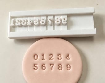 Clay Letter Number Stamp Set, 10/26pcs, Upper Lower Case Alphabet Stamping Tool, Pottery Ceramic Art Polymer Craft Decoration Design Making