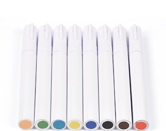 Keramikunderglasyrpenna, keramiskt pigment, olika färger, lerprickmålning, speciella färg- och dekorationsverktyg, glasyrtillbehör