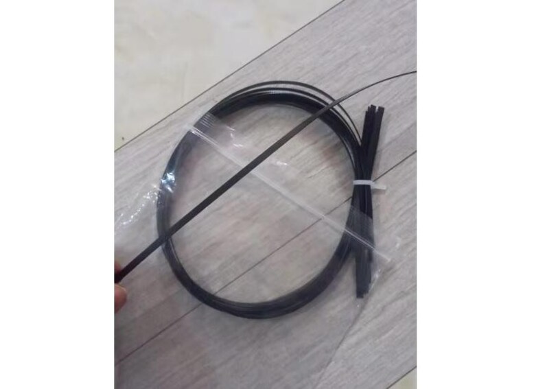 Tillbehör till perukmössor, 10 st, plast, svart/vitt färgalternativ, isyningsbara örondelar, flexibla stöd, förstärkningsmaterial, verktyg för hantverk bild 10