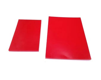 Tappetino Per Lavorazione Pelle - Base Antirumore Per Punzonatura E Taglio, Superficie Liscia