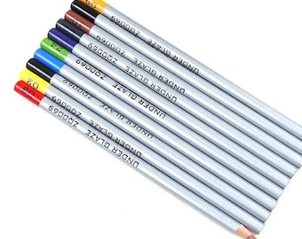Ceramic Underglaze Pencil, Wooden Various Colors, Pottery Design Making, Fused Glass Craft Decorating Tools, Kiln-Fired Coloring Accessories