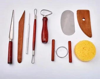 3-teiliges Wachs-Schnitzwerkzeug-Set Aus Edelstahl – Doppelseitig Für Modellieren & Formen