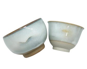 Ceramic Glaze, 500g Cloud Grey White Bright Finish, Medium Temperature, Electric Kiln Firing Pottery Tableware Stoneware Porcelain Finishing