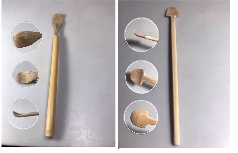 Pottery Teapot Making Tool, Bamboo Wood, Various Styles, Ceramic