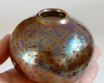 350ml Ceramic Coloring Metal Glaze, DIY Pottery Handicraft Crystallization Artistic Porcelain Medium-Temperature Firing Kiln Changing Effect