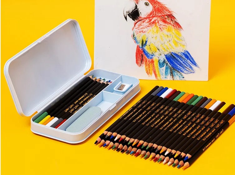 SHAOQINLIN Underglaze Pencil Set, 10 Color Underglaze Pencils for Pottery,  Underglaze Pen with Protective Case, Pencil Holder and Sanding Foam Pad :  Buy Online at Best Price in KSA - Souq is