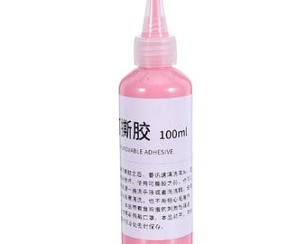 Ceramic Glaze Isolation, 100ml Liquid Latex Resist Masking Fluid, Quick Drying Peelable Water-Based Pottery Decoration Technique Accessories
