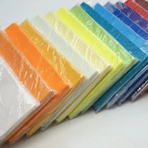 250g Soft Polymer Clay, Various Colors, Oven-Baked, Doll Making Accessory, Toy Modeling Sculpting Material, DIY Earring Ornaments Sculptures
