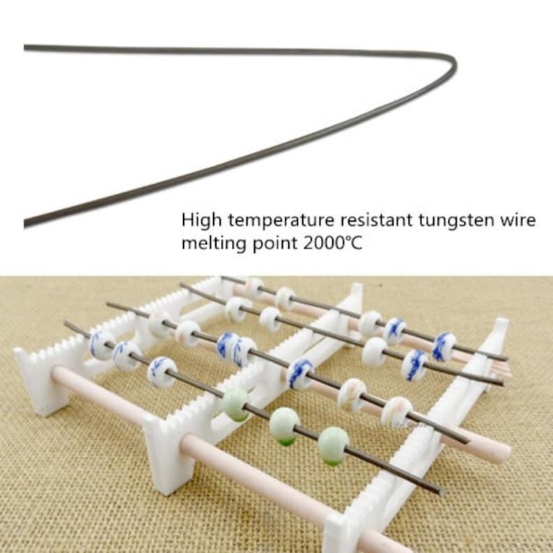 Kiln Rod, 1M Ceramic Hanging-fired, High Temperature Tungsten Wires ...