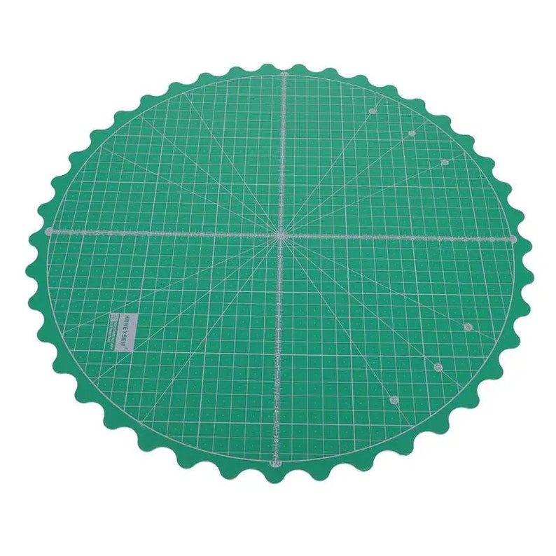 Rotating Cutting Mat, Plastic, Circle, Self Healing, Gridded Board, Craft Table Protection, Turntable Working Pad, Fabric Sewing Accessories zdjęcie 10