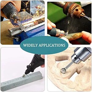 Stone Carving Set, 20Pcs, Diamond Mounted Grinding Burr, Various Styles, Polishing Kit, Rotary Tools Accessories, Jewelry Making, DIY Crafts image 7