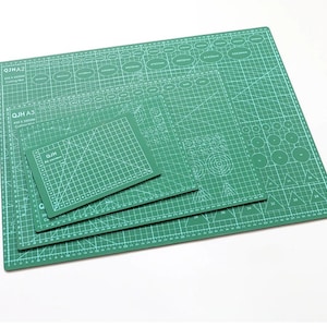 Selbstheilende Schneidematte, mehrere Größen, 3 mm dick, grün, PVC doppelseitig, Lederhandwerkswerkzeug, Nähauflage