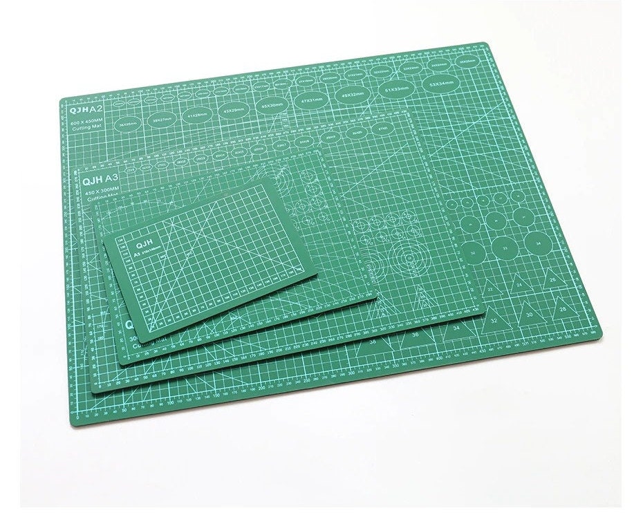 Nine Sea A1 A2 A3 A4 Double Printed Green Cutting Mat Paper