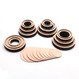 Runde Form Leder Cutter Dies, mehrere Größen, Metall + Holz, Japan Stahl Klinge, Schneideform, Papier Handwerk Stanzen, DIY Jig Werkzeuge