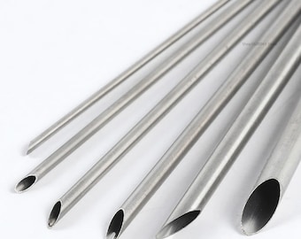 Pottery Clay Sculpture Tools, 6Pcs, Stainless Steel, Hole Puncher, Carving Accessories, Modeling Essential, DIY Ceramic Cutting And Punching