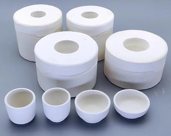 Chinese Kung Fu Teacup  Mold, Gypsum, Various Sizes, Ceramic Grouting Plaster, Tea Cup Molding Tools, Teaware Sculpting, Porcelain Sculpture
