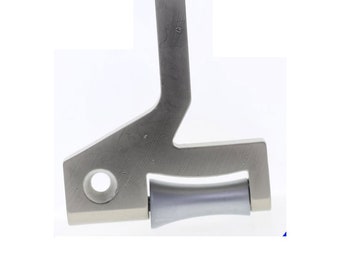 Prensatelas de acero, repuestos para máquinas de coser industriales pesadas, rueda larga, prensatelas con rodillo, accesorios para manualidades, elementos esenciales para desbastar.