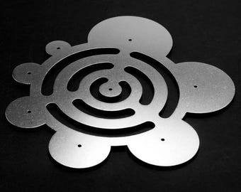 Gabriel Rond Concentrique En Acier Inoxydable - Règle Pochoir Cercles Et Courbes Pour Couture, Bricolage