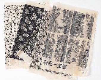 Papel de transferencia para cerámica, lámina de calcomanías para esmalte cerámico, patrones florales bajo vidriado, decoraciones de superficie para arcilla polimérica DIY de Jingdezhen