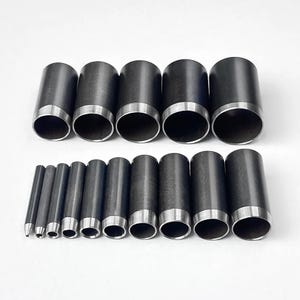 Leather Hole Punch Dies, 15Pcs, High Carbon Steel, Different Sizes, Round Hollow Punching, Circle Cutting Tool Kit, DIY Leathercraft Cutters