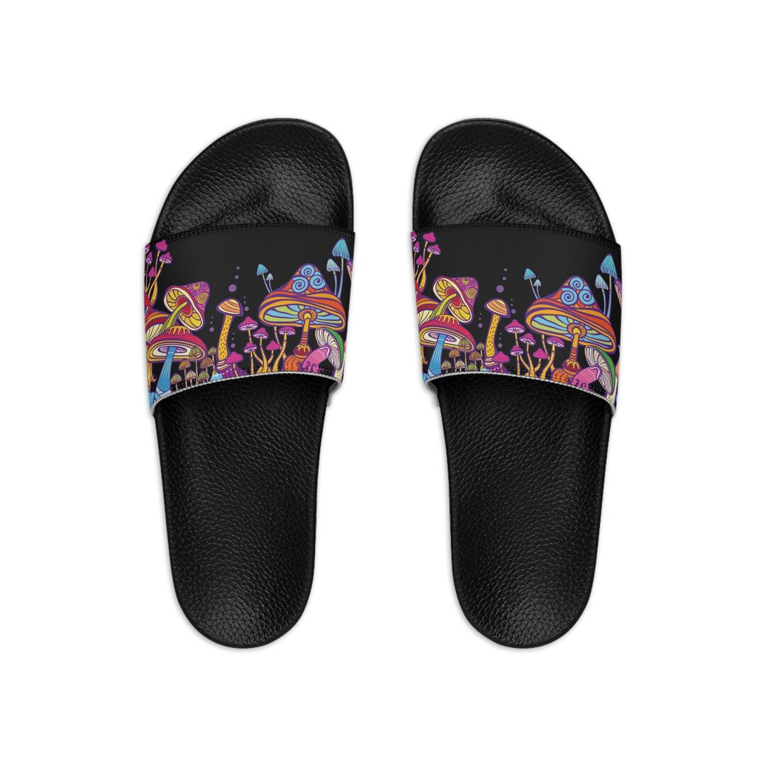 Mushroom Psychedelic Trippy Men's Boots