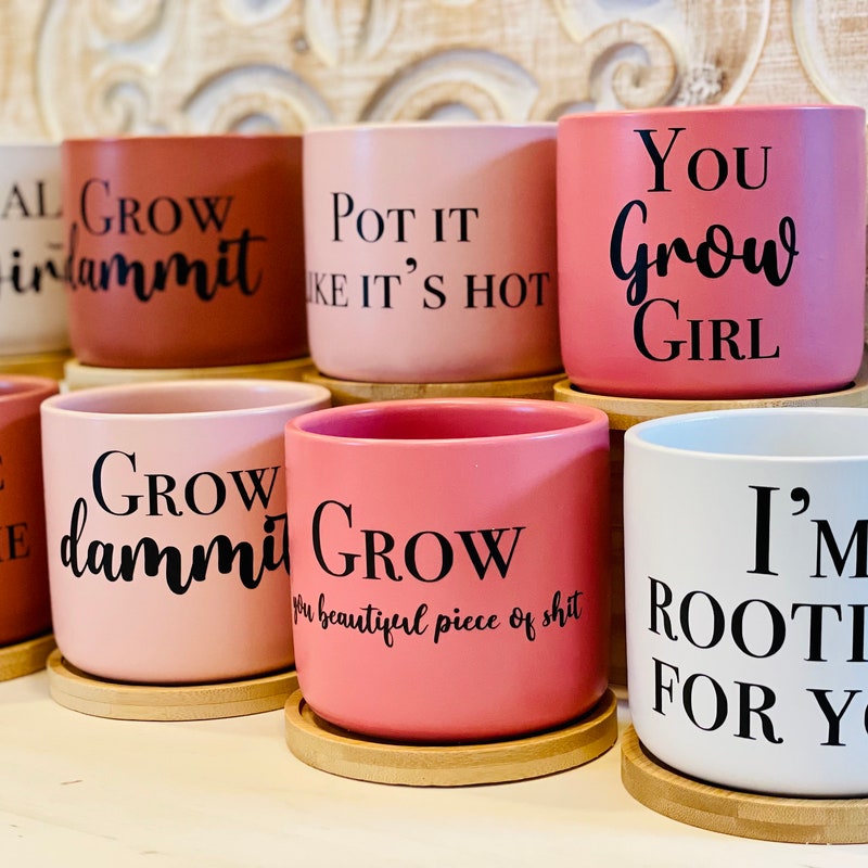 Funny Flower Pots - Etsy