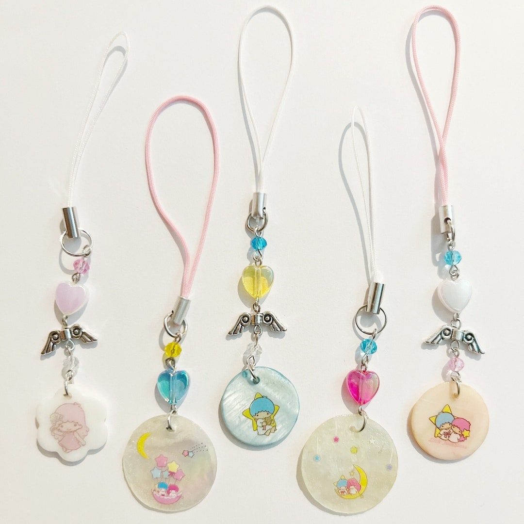 Handmade Twin Stars Themed Phone Charms - Etsy