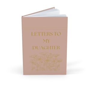Letters to My Daughter Memorial Journal, Loss of Daughter, Daughter Sympathy Gift, Daughter in Heaven Memorial Grief Journal, Hard Backed A5