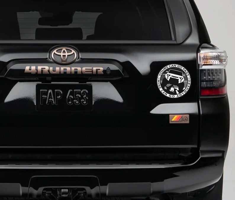 4runner Vinyl Sticker: Weatherproof Truck Decal (4.8