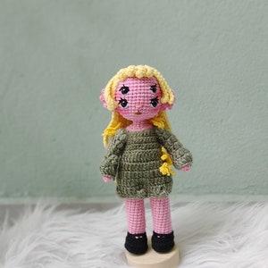 Mels Inspire Crochet Doll Yellow