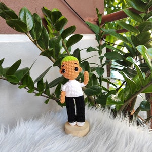 F. Ocean Inspire Crochet Doll