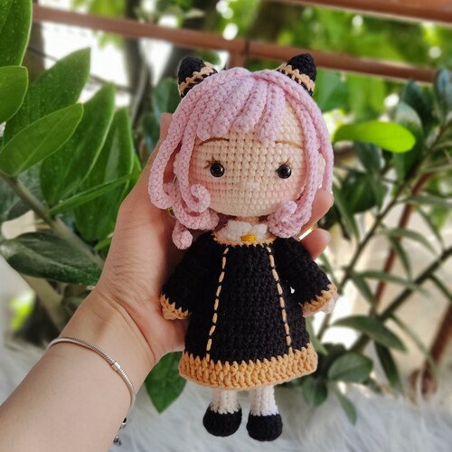Poupée personnage animr au crochet