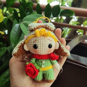 Crochet amigurumi doll