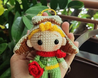 Muñeca amigurumi de crochet
