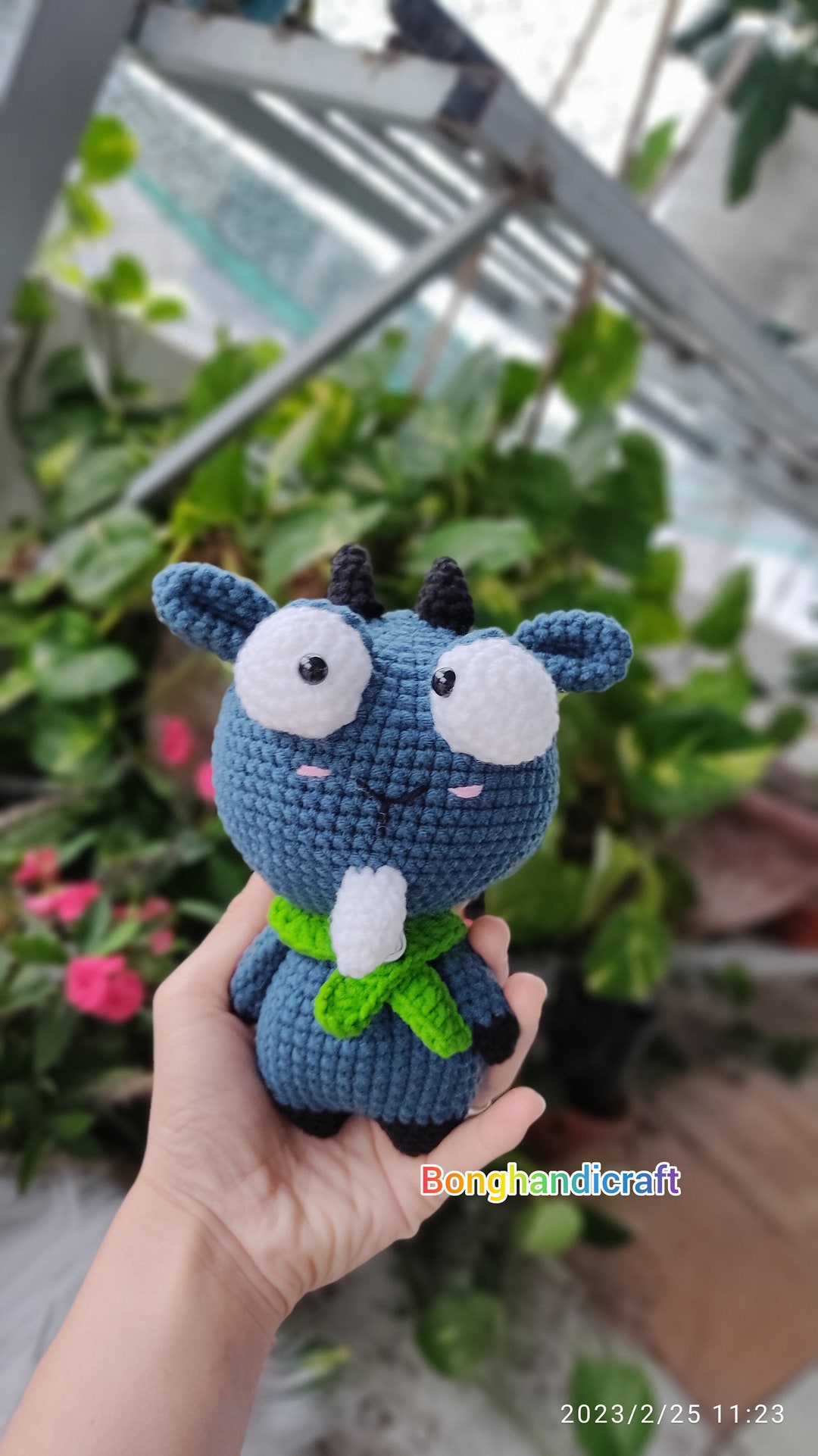 Crochet Goat Cute Goat Etsy