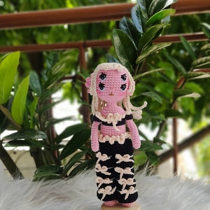 Mels Inspire Crochet Doll Black