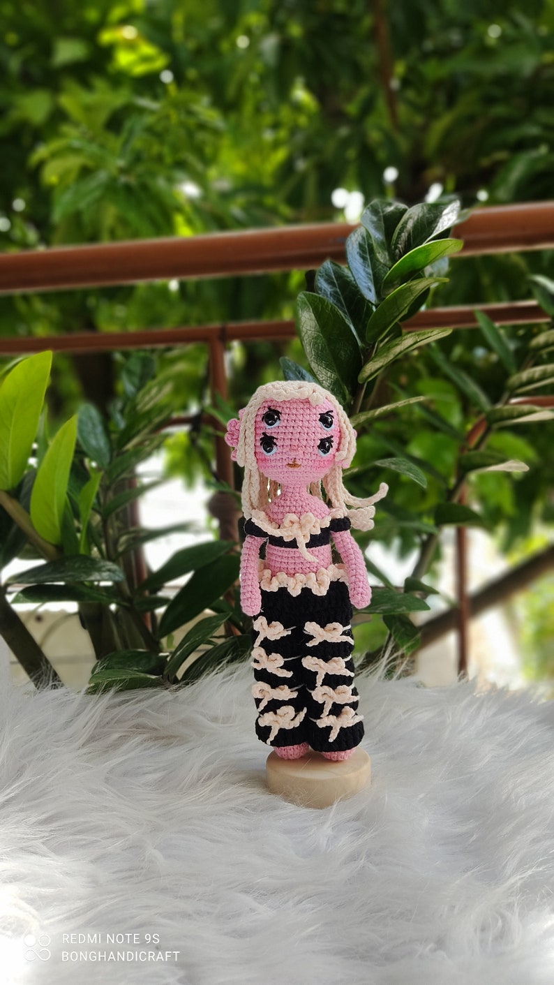 Mels Inspire Crochet Doll Black