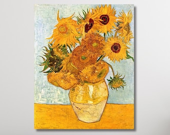 ひまわり ヴィンセント ヴァン ゴッホ ポスター キャンバス