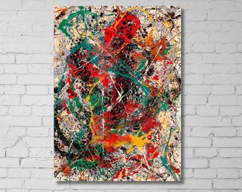 絵画 No.5 Number 5 1950（ジャクソン ポロック） ポスター販売のアズ