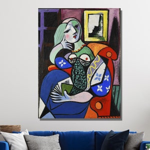 Pablo Picasso Print | The Dream (Le Rêve) 1932 | Premium Pablo Picasso Print | The Dream (Le Rêve) 1932 | Premium