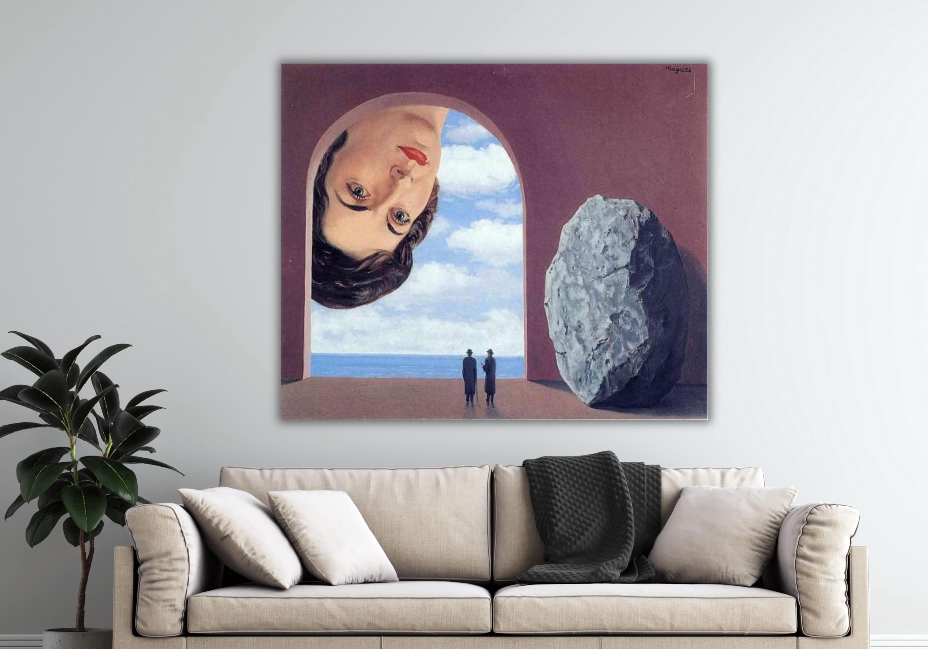 ルネ・マグリット「ステフィ・ランギの肖像」絵画、マグリット