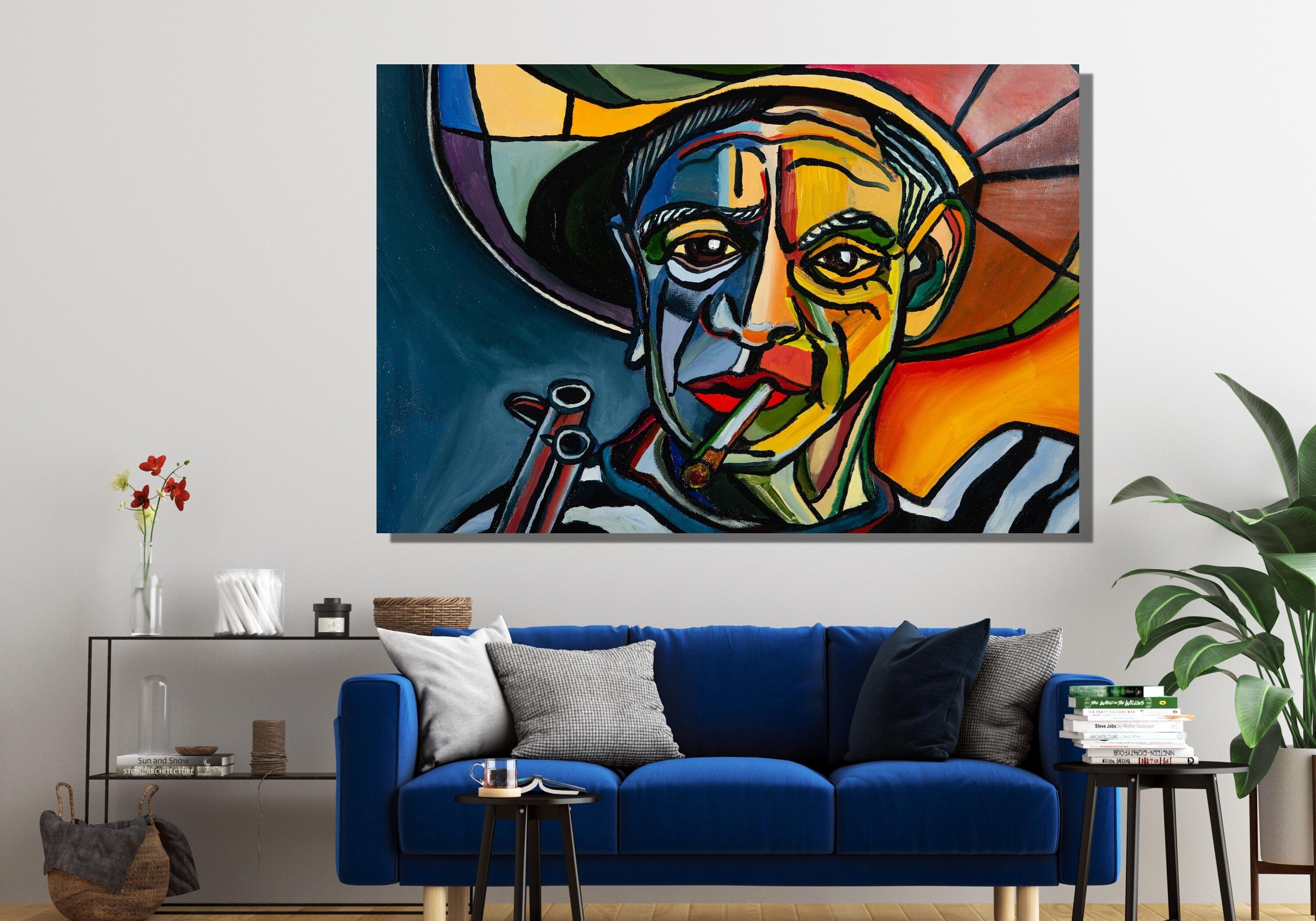 Pablo Picasso Canvas Art Print,pablo Picasso Poster, Picasso
