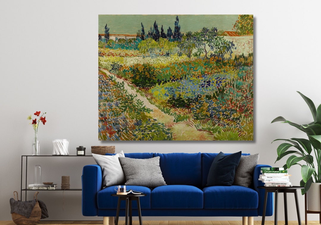 Kunstdruck Vincent Van Gogh - Giardino fiorito 60x80cm