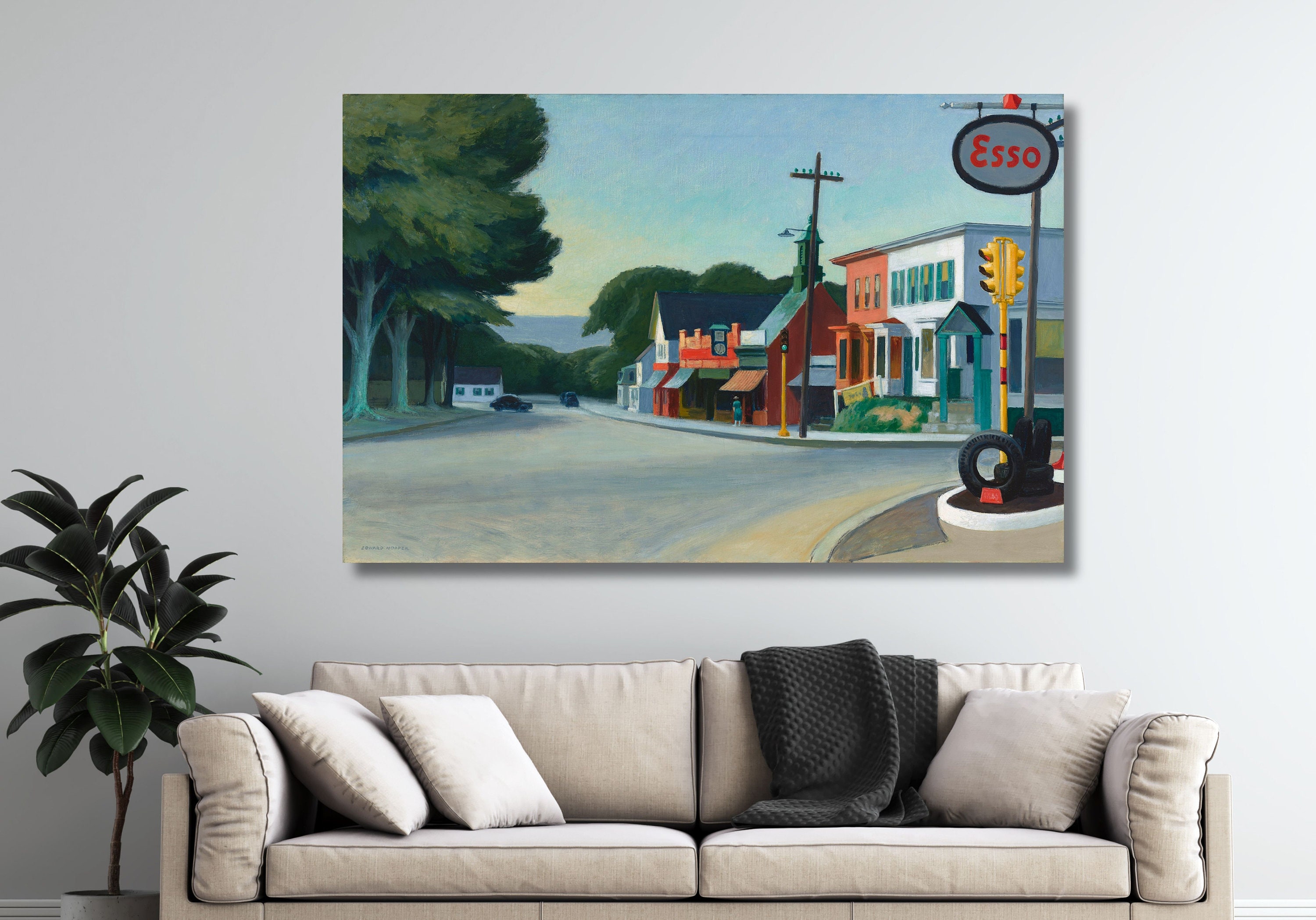Orleans by Hopper Canvas ,edward Hopper Art Reproduction,classic