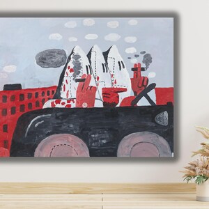 Riding Around by Philip Guston Quality Print - Frame Me - Etsy